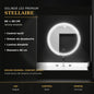 Oglindă LED Stellaire Ø60 cm – imagine premium