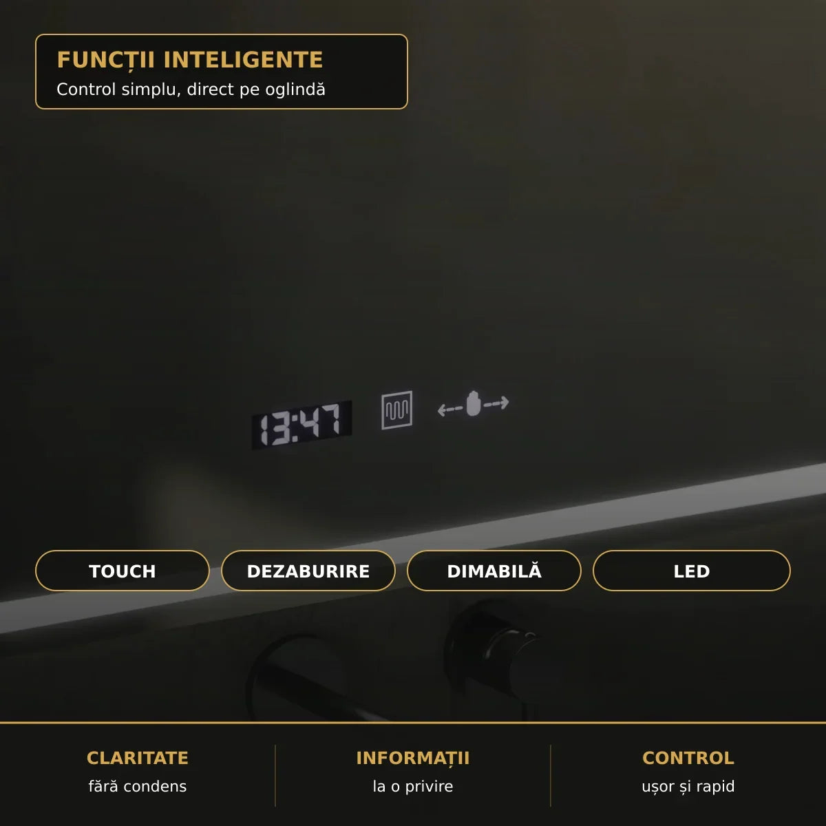 Funcții VillayTouch: Touch, dezaburire și lumină dimabilă