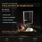 Oglindă LED VillayTouch Marcello 60x80 cm – imagine premium