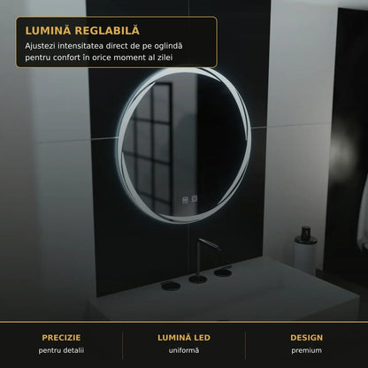 Lumină reglabilă oglindă Zaffiro