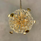Pendul LED Cristal Arthur 99W Auriu – pendul modern, culoare aurie – RegalStore, iluminat interior