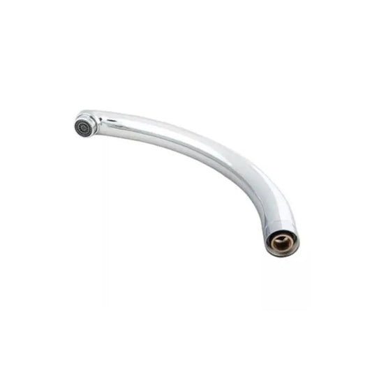 Pipa Baterie Inalta, Inox, Crom