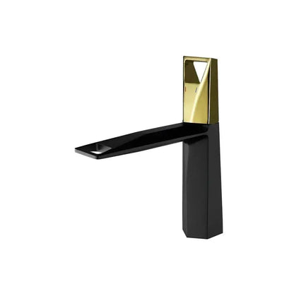 Baterie Lavoar, Alama Sanitara, Negru cu Auriu, 10107H/G – culoare aurie, culoare neagră – RegalStore, iluminat interior