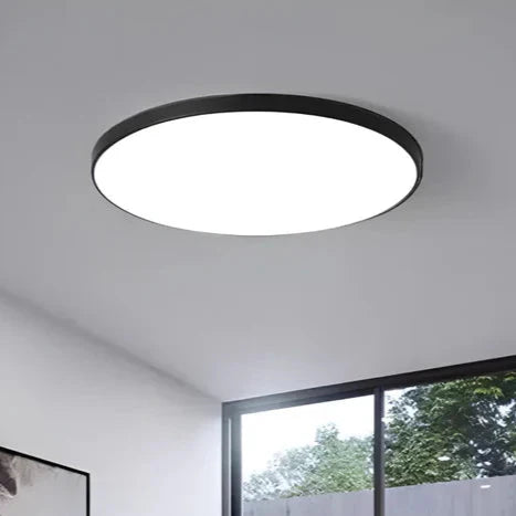 Plafoniera LED SOLIS 27cm 20W Lumina Neutra Negru