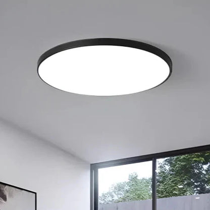 Plafoniera LED SOLIS 27cm 20W Lumina Neutra Negru