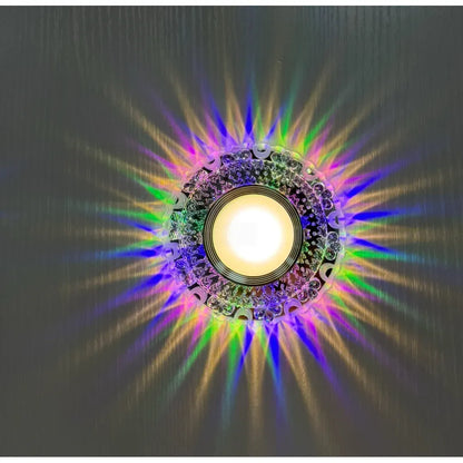 Spot LED, FARBSPIEL II, 5W, Rotund, lumina RGB/Neutra, Transparent – spot LED – RegalStore, iluminat interior