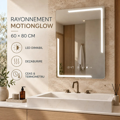 Rayonnement MotionGlow 60x80 cm - oglinda LED premium
