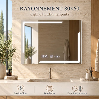 Rayonnement 80x60 oglinda LED inteligenta