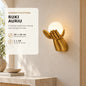 RUKI auriu 30x20 cm - aplica decorativa premium