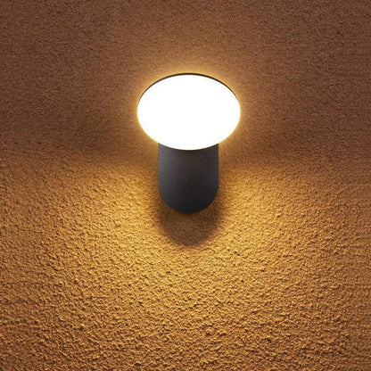 Aplica LED de Exterior 10W, AX165, Lumina Calda 3000K, Negru