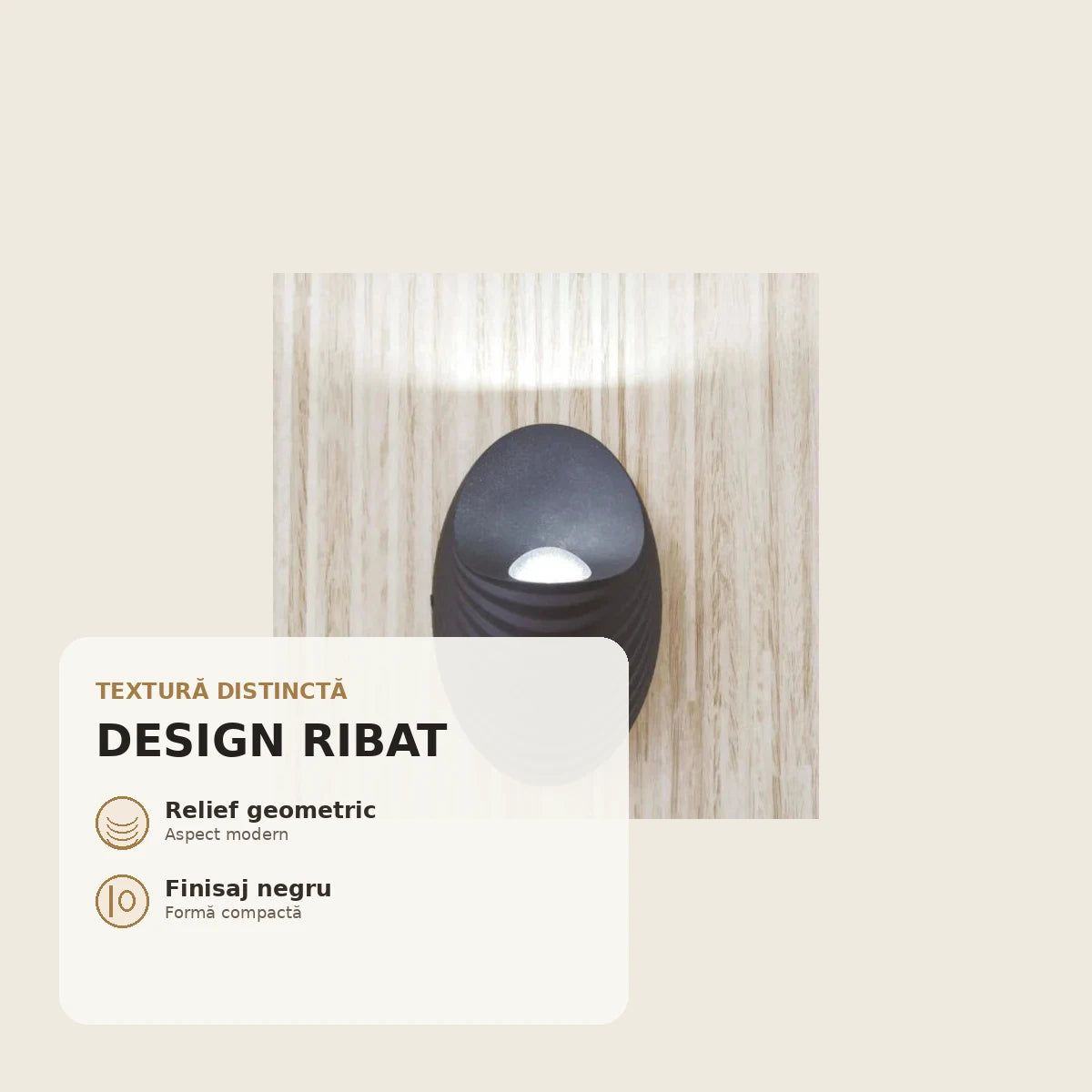 Shell negru - design ribat si finisaj negru