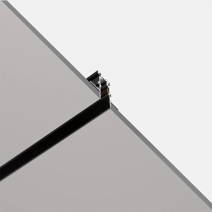 Sina Incastrata pentru Proiectoare Magnetice, 2m, Negru – culoare neagră – RegalStore, iluminat interior