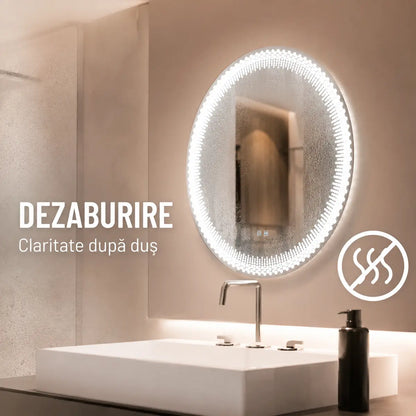 Oglindă LED Stellaire – funcție de dezaburire