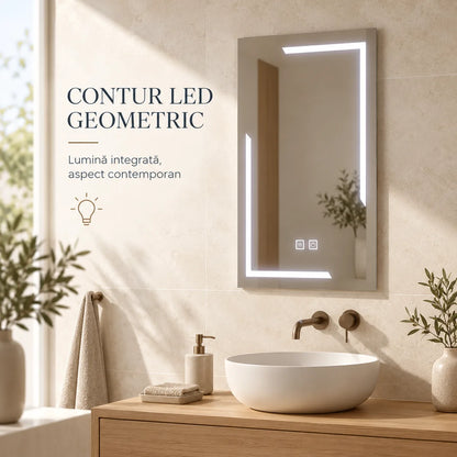 Ulrich 50x70 contur LED geometric