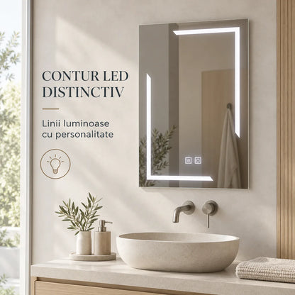 Ulrich 60x80 contur LED distinctiv