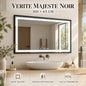 Oglinda LED Verite Majeste Noir 100x65 cm - imagine principala