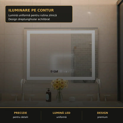 Oglindă LED Verite 80x60 cm – detalii