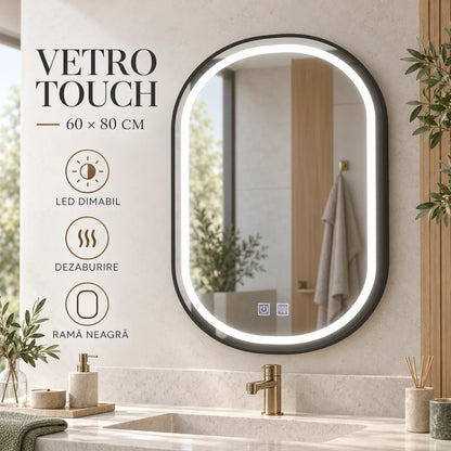 Oglinda LED VETRO 60x80 cm - imagine principala