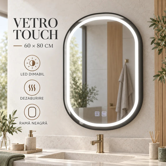 Oglinda LED VETRO 60x80 cm - imagine principala