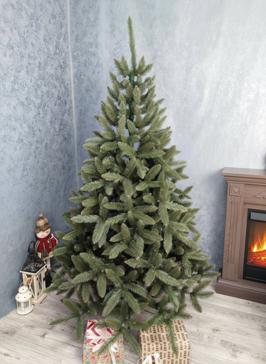 Brad artificial Christmas Deluxe by , Victoria verde, 2D, 200cm