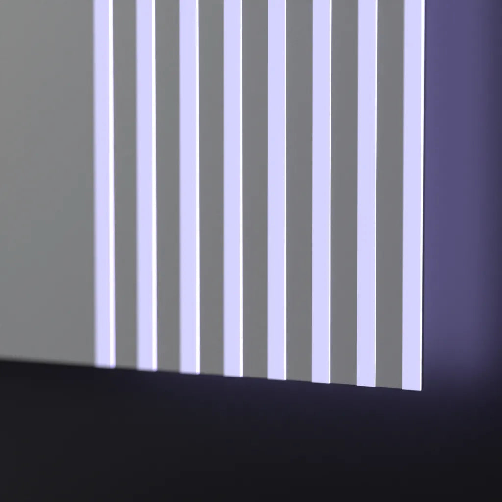 Oglinda LED Rectangulara, 80x60cm, Infinity Frame Basic Touch