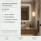 Oglinda LED WAMOSK 75x90 cm - imagine principala