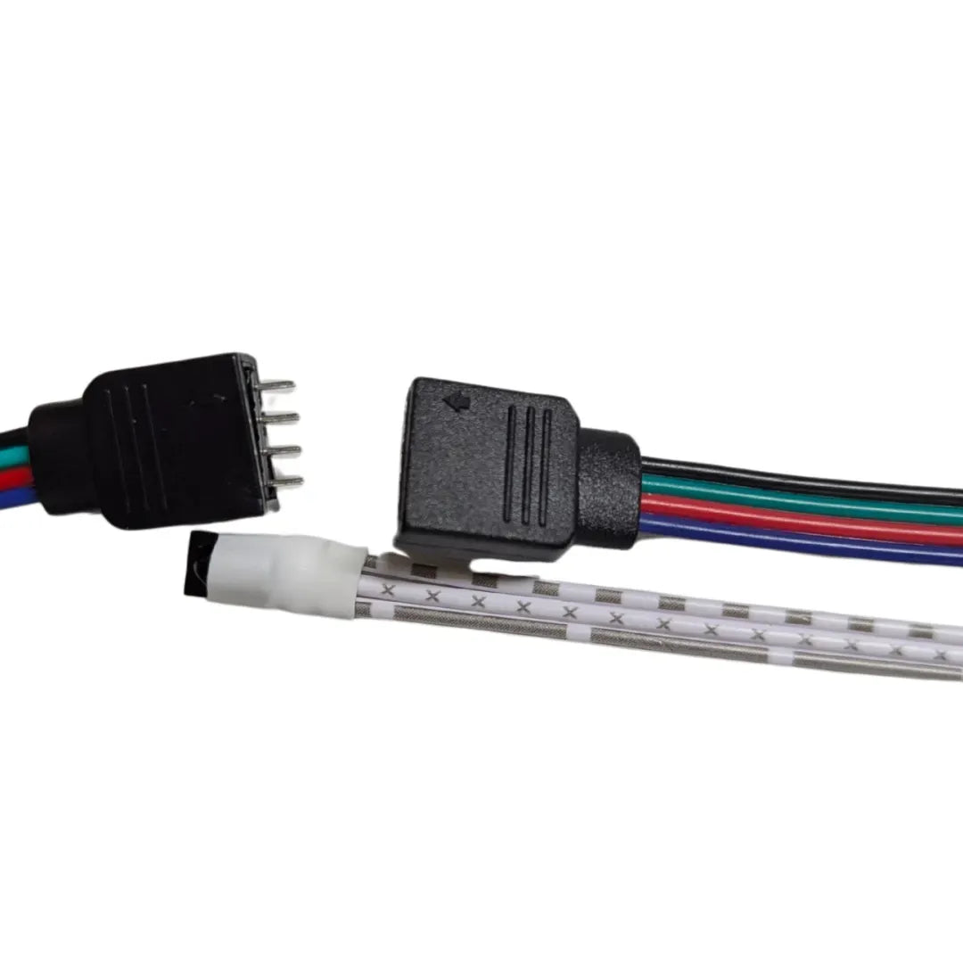 Kit Banda LED 2835 cu telecomanda, RGB, 10W/m, 5m, IP44 – RegalStore