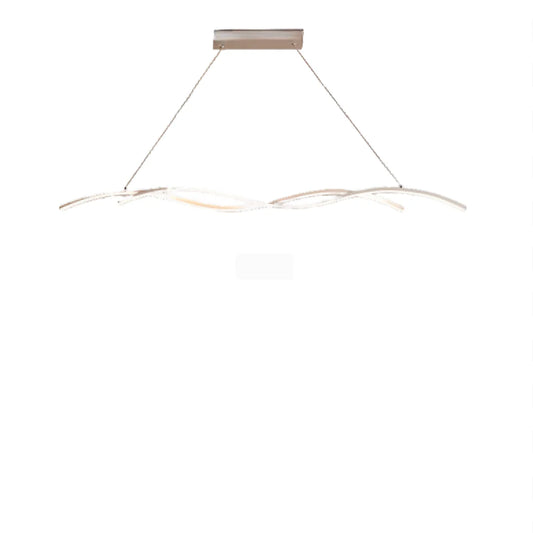 Lustra LED cu telecomanda STUDIO JELENA, 35W, lumina Rece/Calda/Neutra, Dimabila, Alb