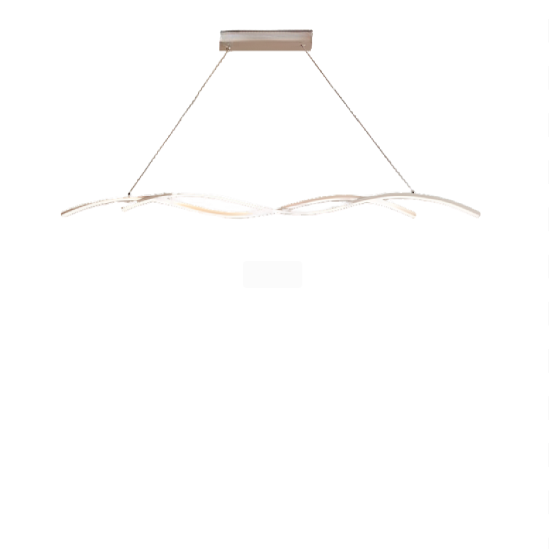 Lustra LED cu telecomanda STUDIO JELENA, 35W, lumina Rece/Calda/Neutra, Dimabila, Alb